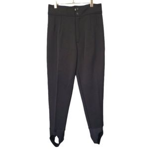 Head Sportswear | Vintage Wool Stirrup Ski Snowboarding Pants Black Size Xs 10